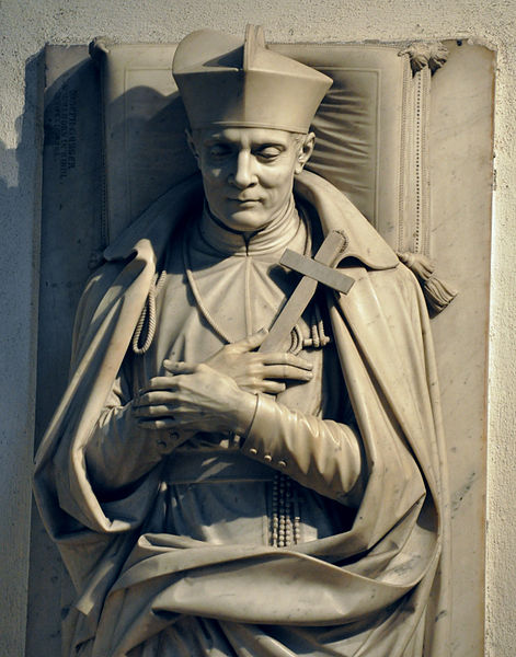 Hofbauer's tombstone in the Church of Maria am Gestade, Vienna, Austria