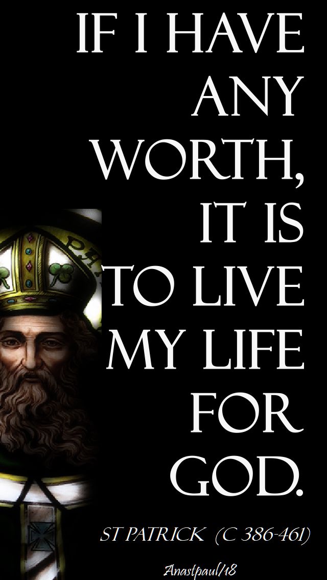 if i have any - st patrick - 17 march 2018