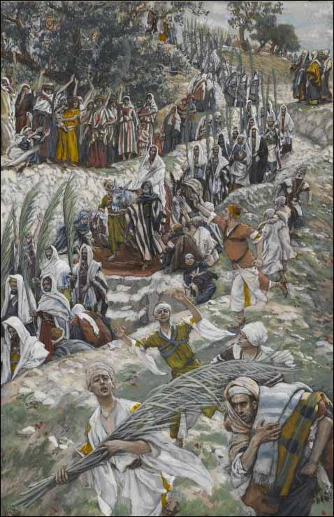 james tissot - palm sunday