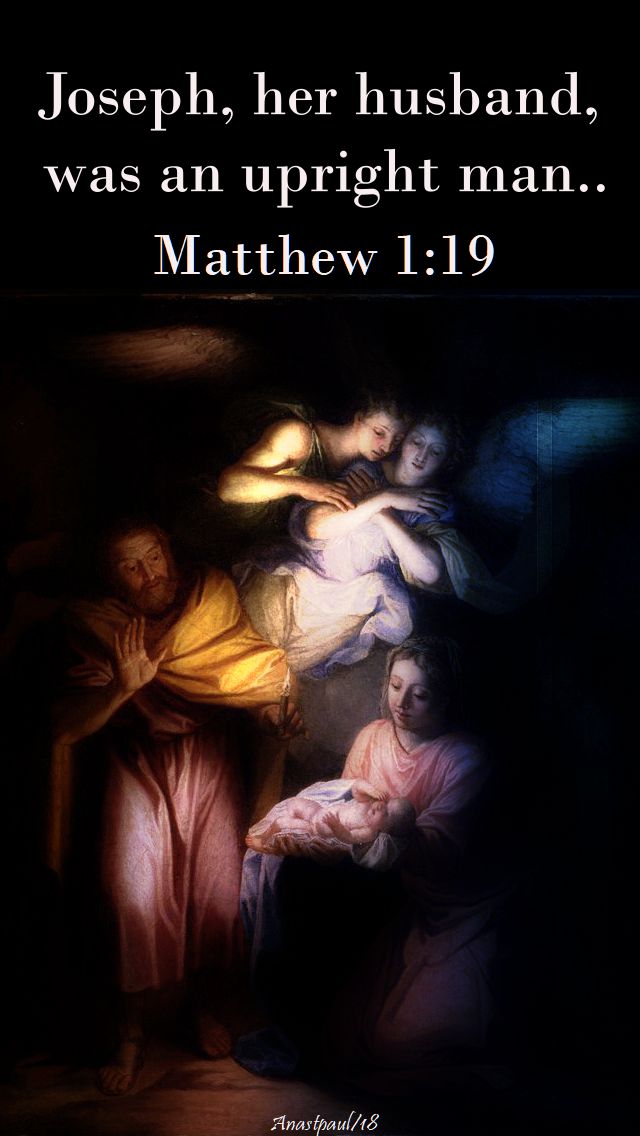 joseph her husband - matthew 1 19