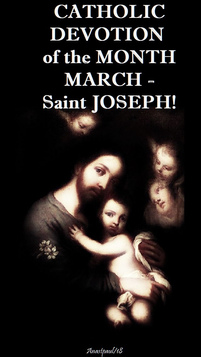 march devotion - st joseph - 1 march 2018