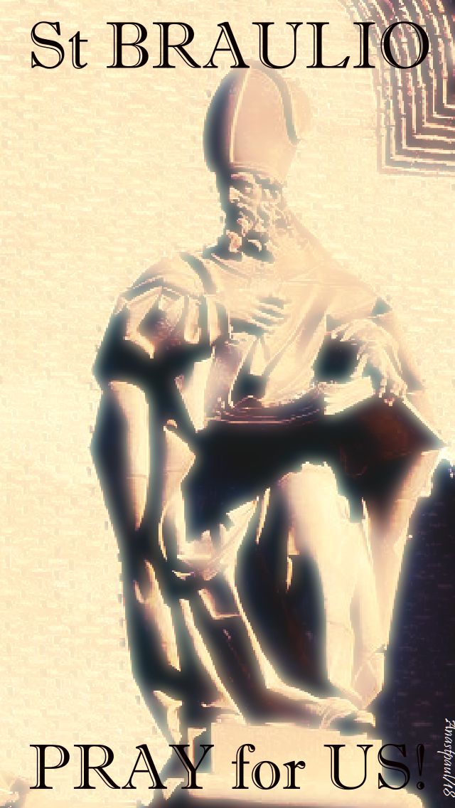 st braulio - pray for us - 26 march 2018