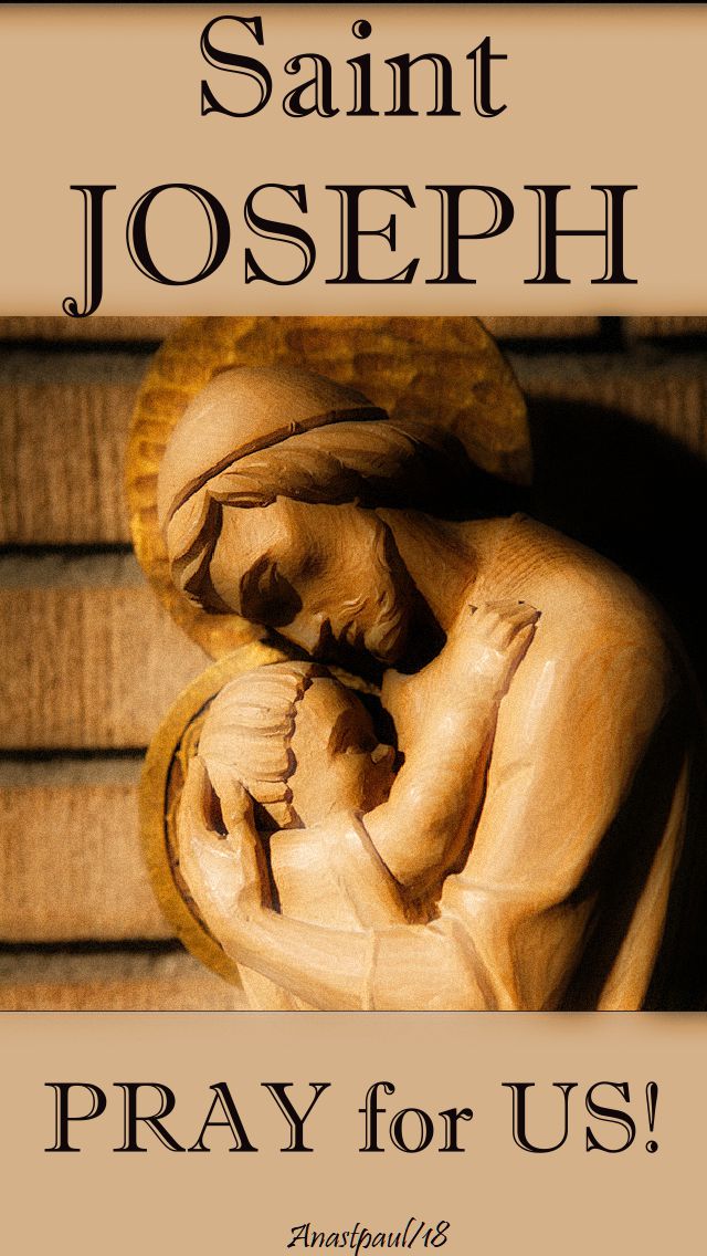 st joseph pray for us - 19 march 2018