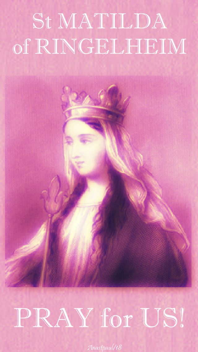 st matilda pray for us - 14 march 2018