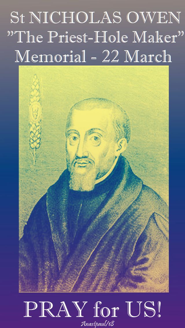 st nicholas owen - pray for us no 2 - 22 march 2018