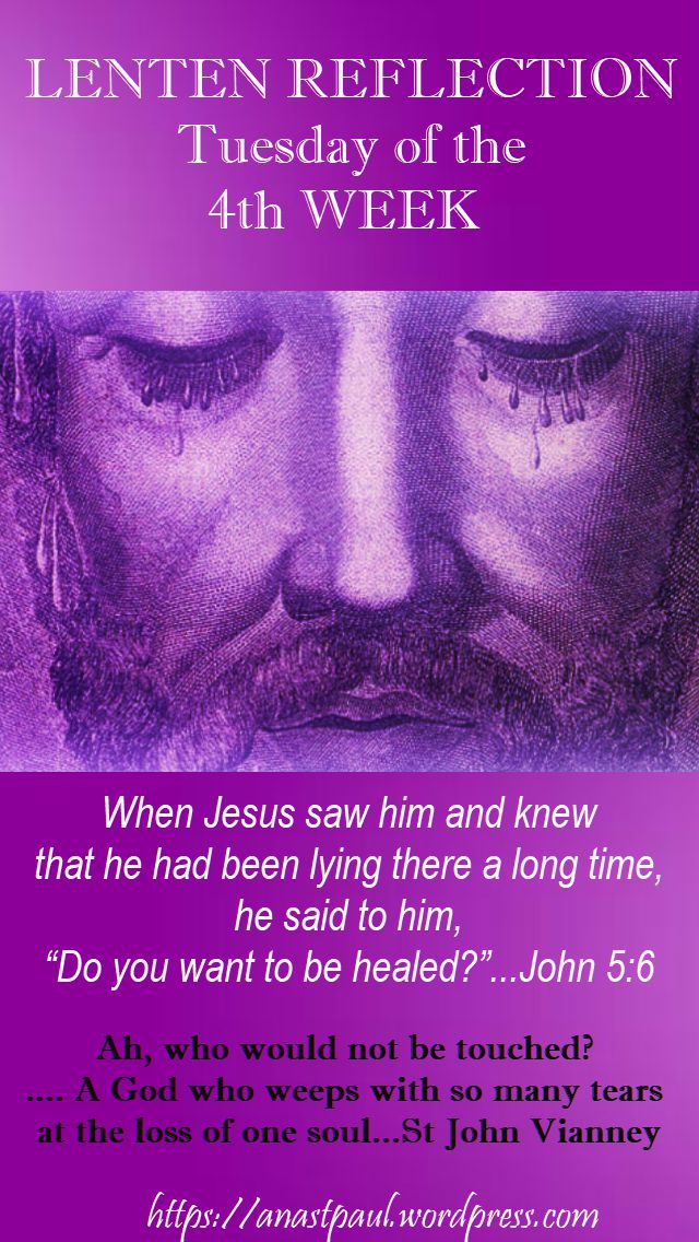 tuesday of the fourth week - 13 march 2018