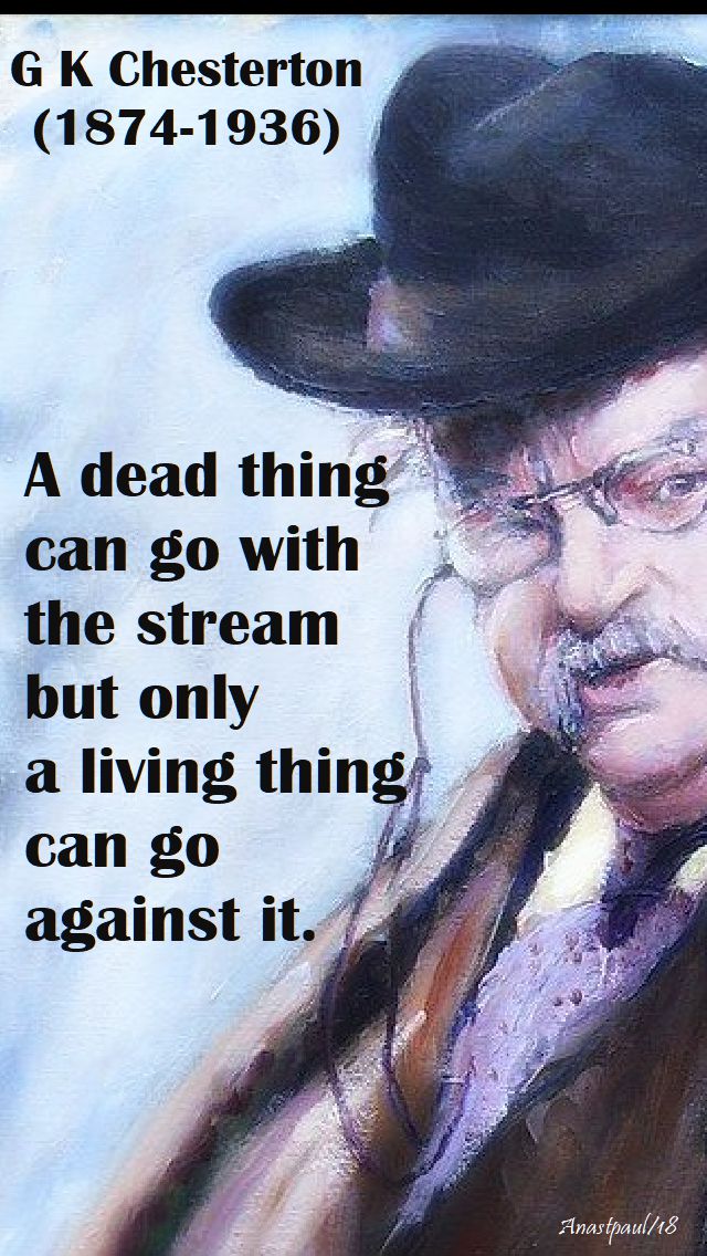 A dead thing - g k - 18 april 2018