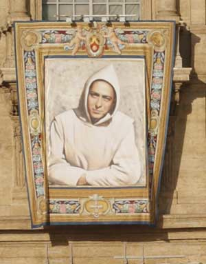 canonisation banner