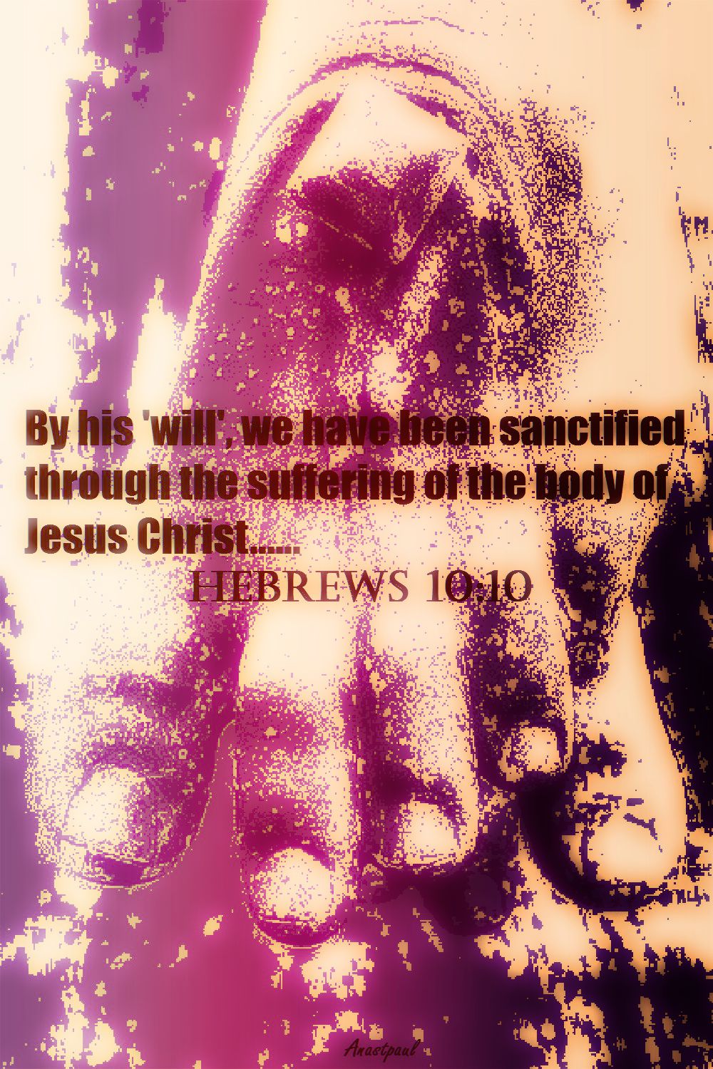 HEBREWS 10-10 - no 2 used on 9 april 2018