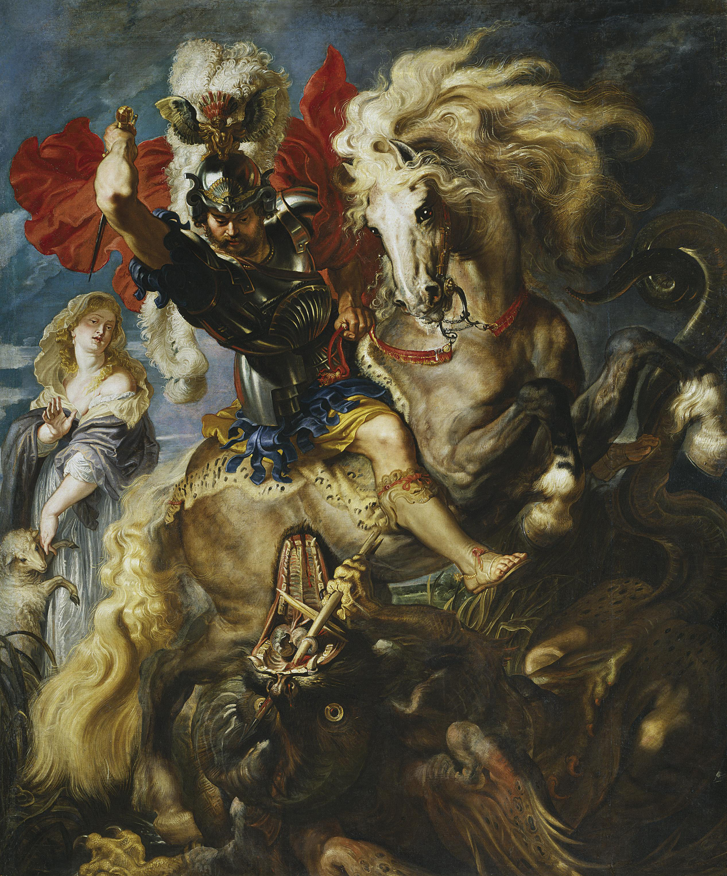 Rubens_-_San_Jorge_y_el_Dragón_(Museo_del_Prado,_1605)