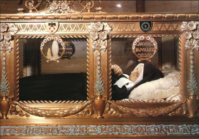st bernadette's incorrupt body