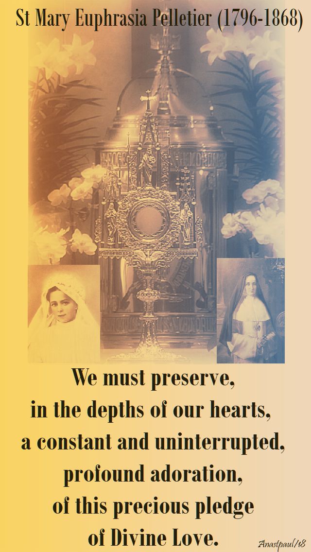 we must preserve - st mary euphrasia - 24 april 2018