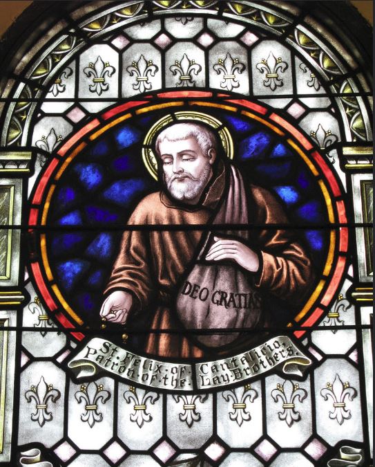 felix of cantlice - stained glass