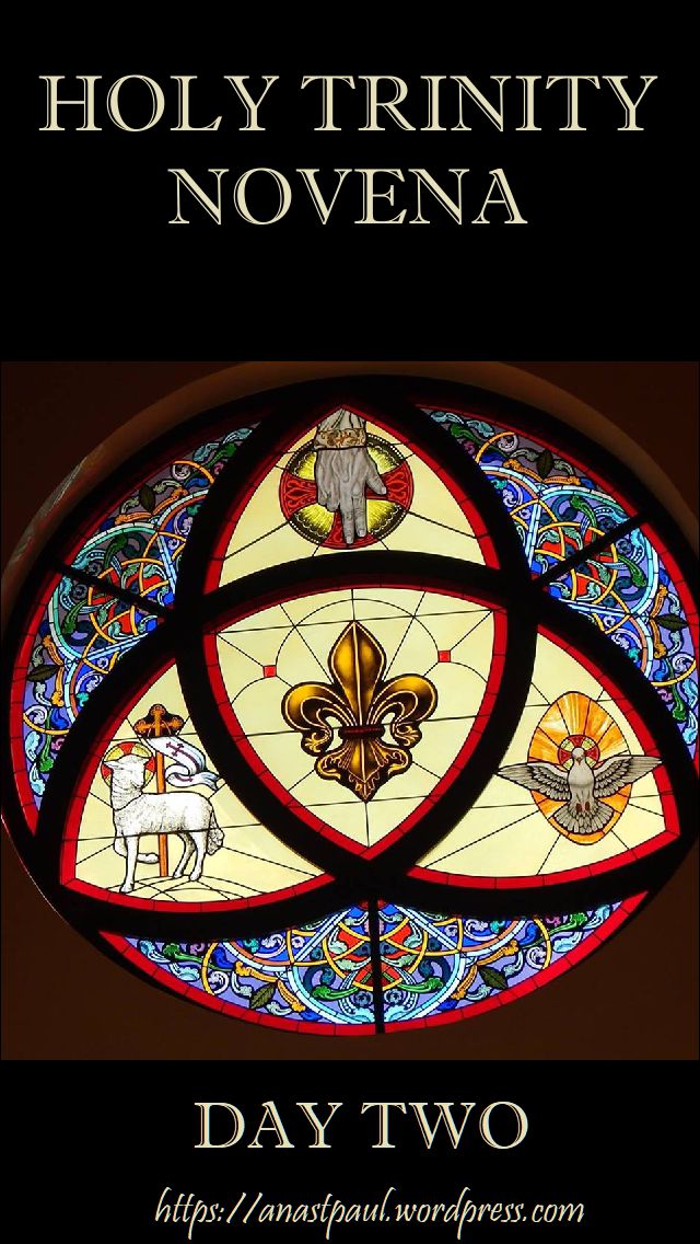 holy trinity novena day two - 19 may 2018