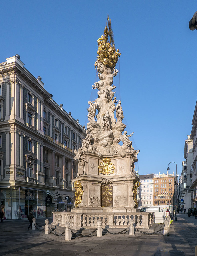 Plague Column, Vienna, Austria