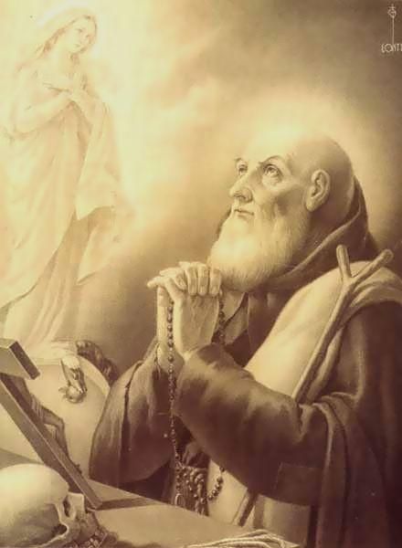 St Ignatius of Laconi WITH MARY