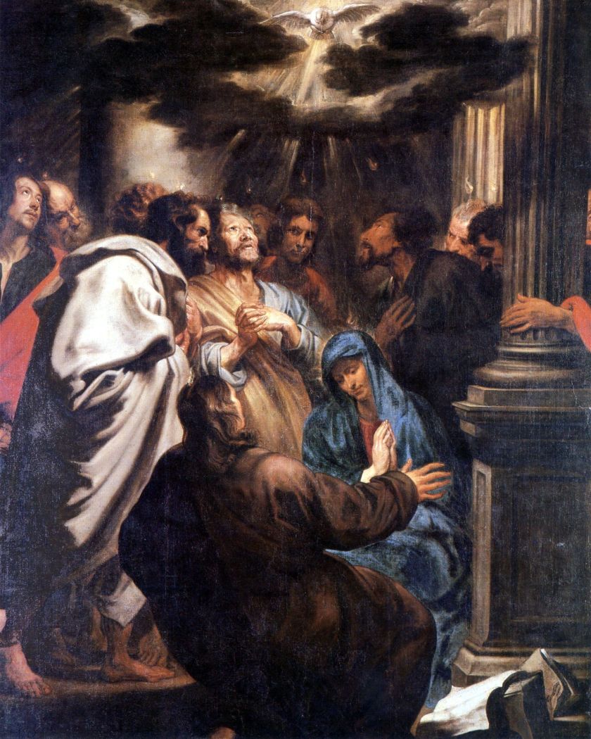 The Descent of the Holy Spirit - Anthony Van Dyck