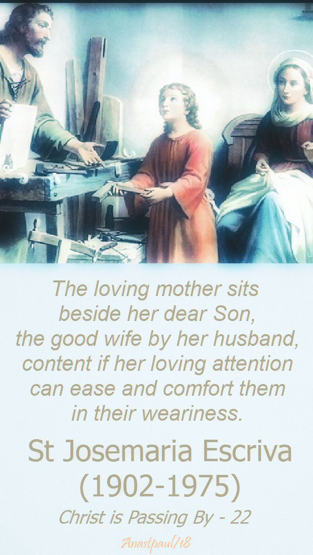 the loving mother - st josemaria - 4 may 2018.jpg