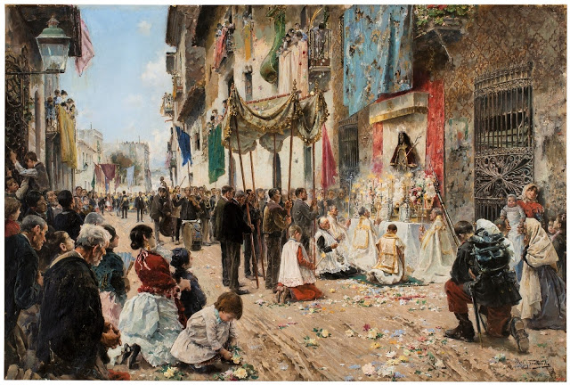 1887_Arcadio Mas y Fondevila_Corpus Christi_Spanish, 1887_Madrid, Museo Nacional del Prado