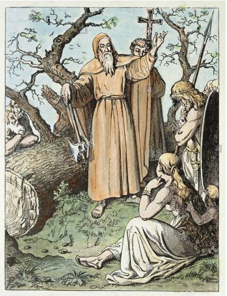 boniface and the tree