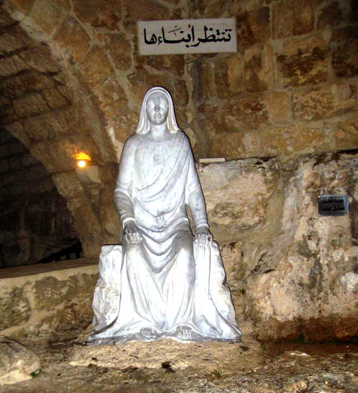 our lady of mantara at the cave