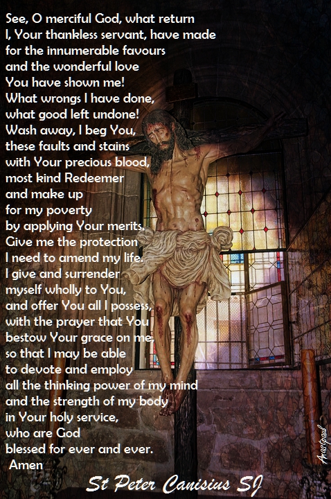 see o merciful god - prayer of st peter canisius - 16 dec 2017