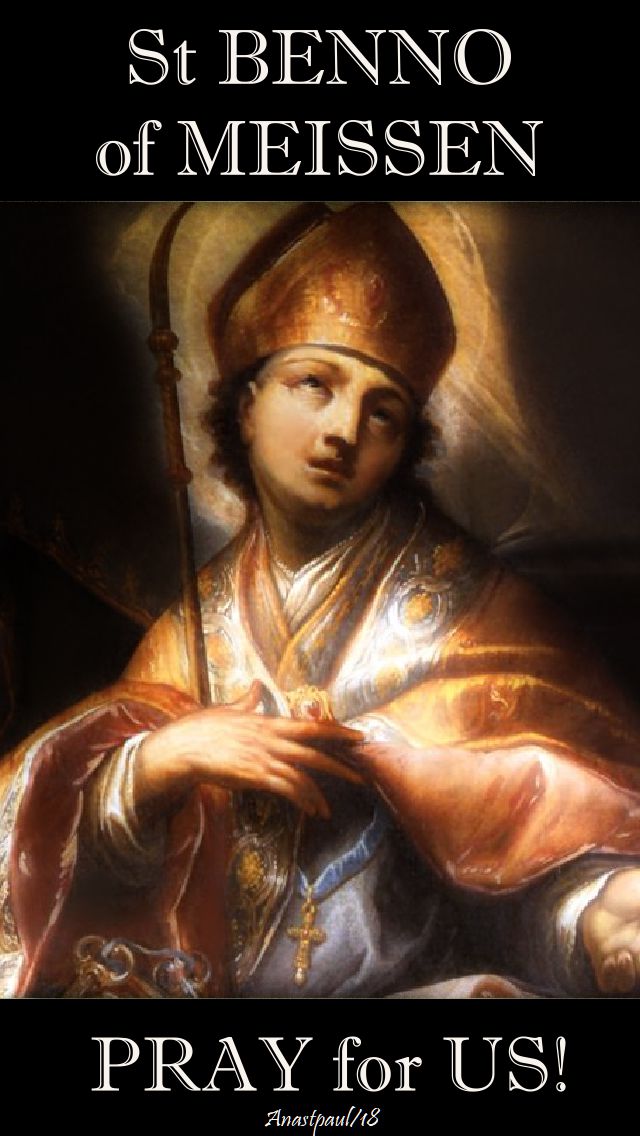 st benno of meissen pray for us no 2 - 16 june 2018
