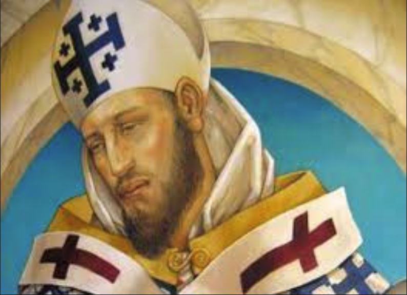 st cyril of alexandria - detail