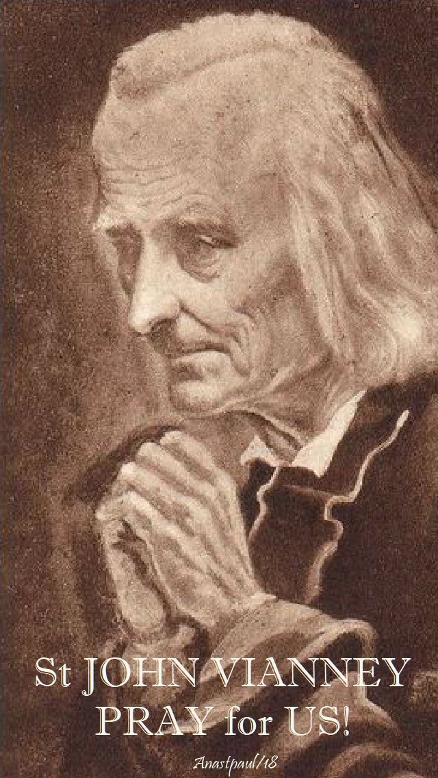 st john vianney pray for us - 20 june 2018