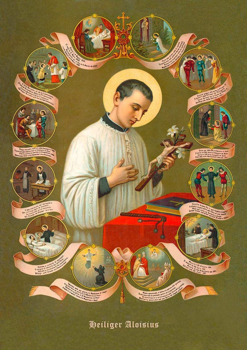 The Life and Miracles of St. Aloysius Gonzaga
