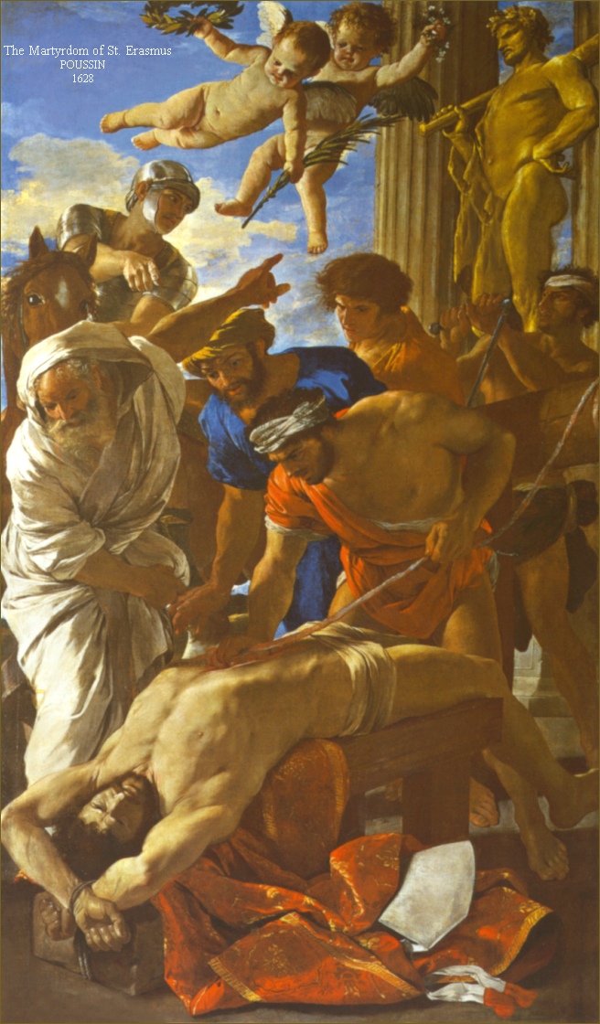 THE MARTYRDOM OF ST ERASMUS