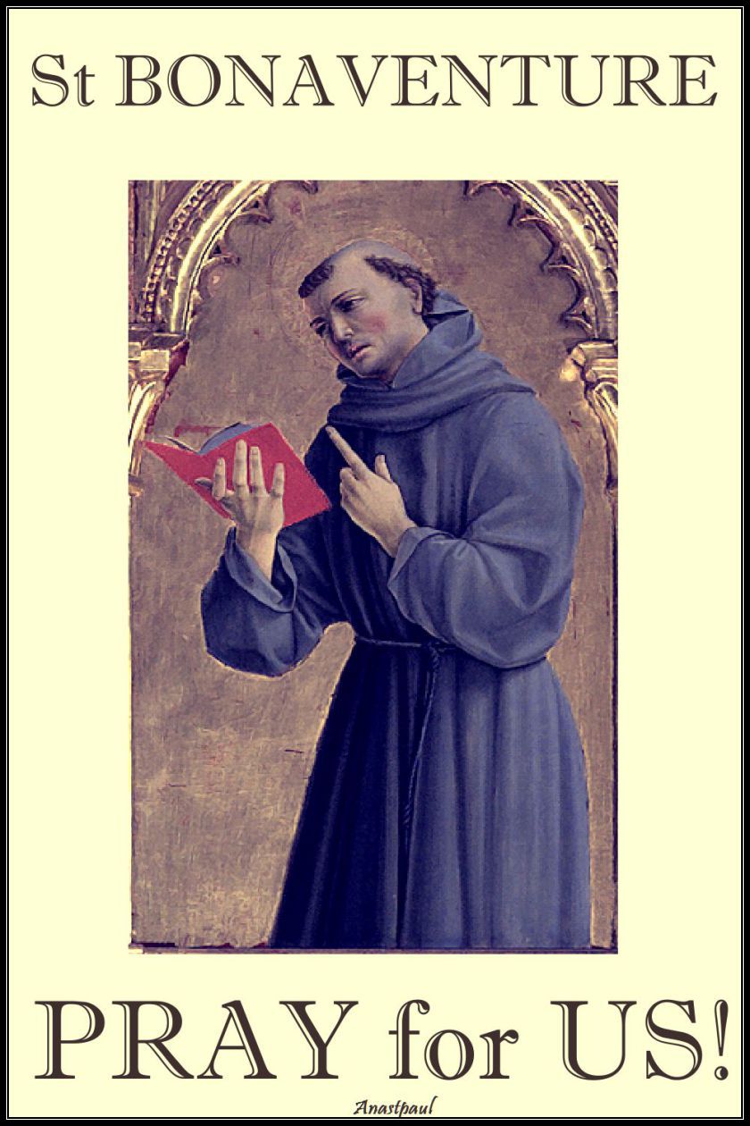 st-bonaventure-pray-for-us.15 july 2017