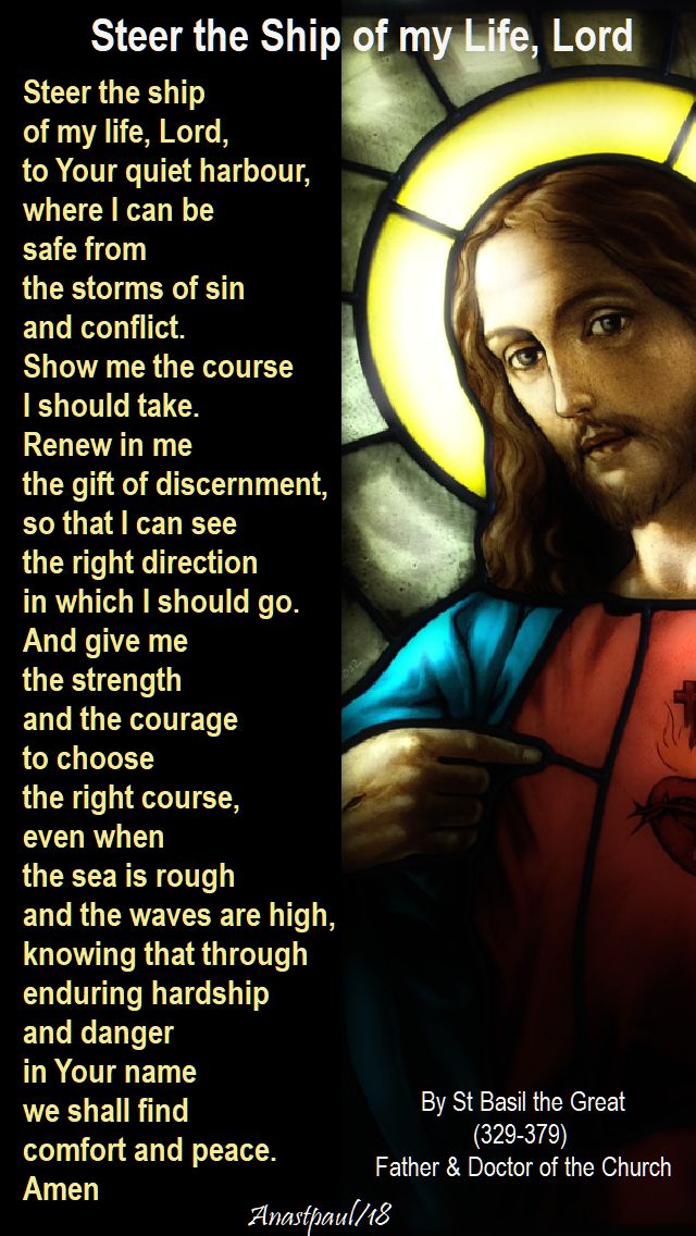 steer the ship of my life lord - st basil - 11 june 2018
