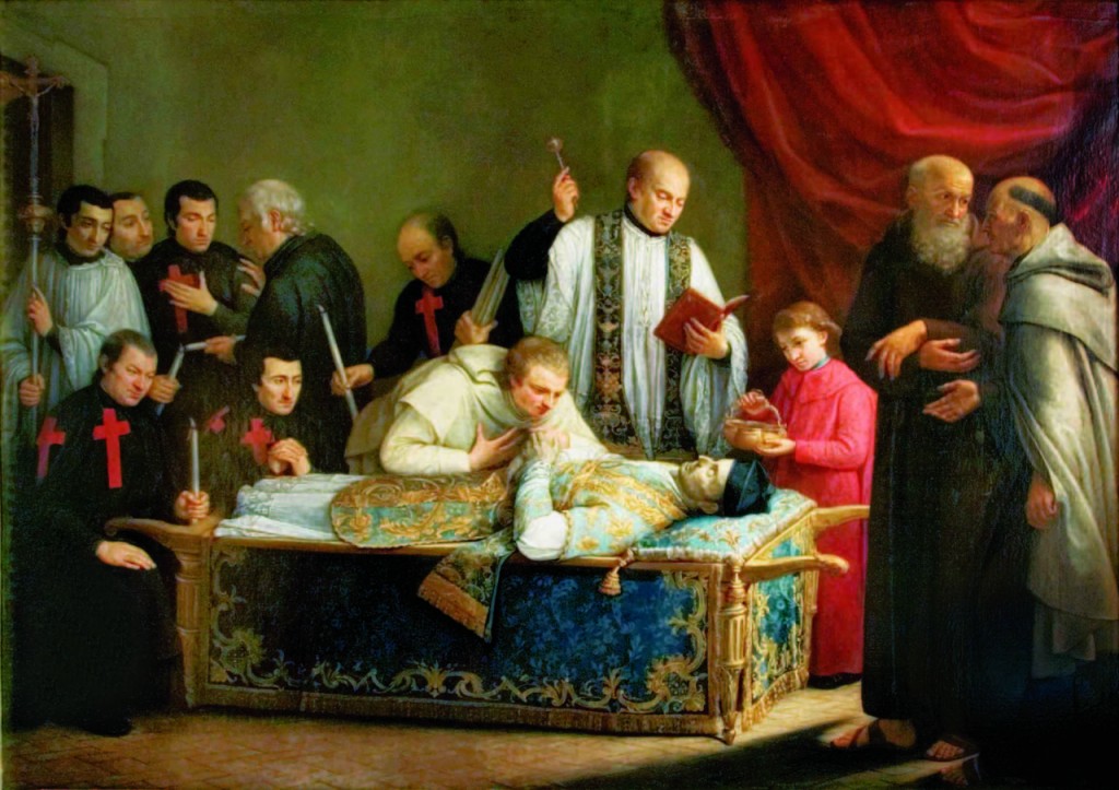 The Transit the last Days on Earth of St. Camillus de Lellis