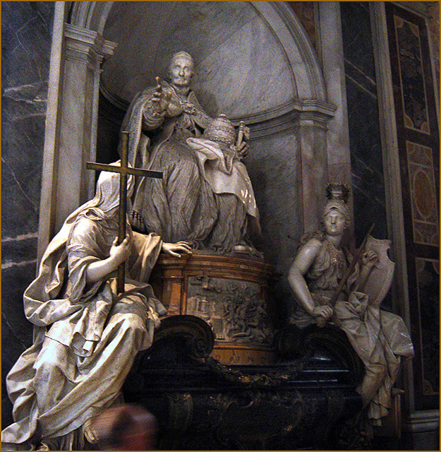Monument to Pope Innocent XI, St. Peter's Basilica