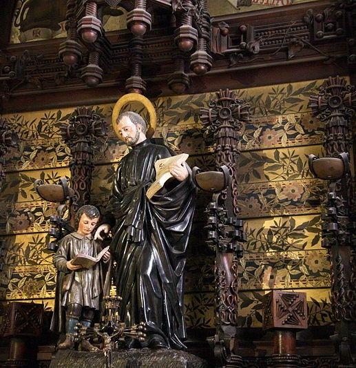 St. Joseph Calasanz at the Monastery of Montserrat.