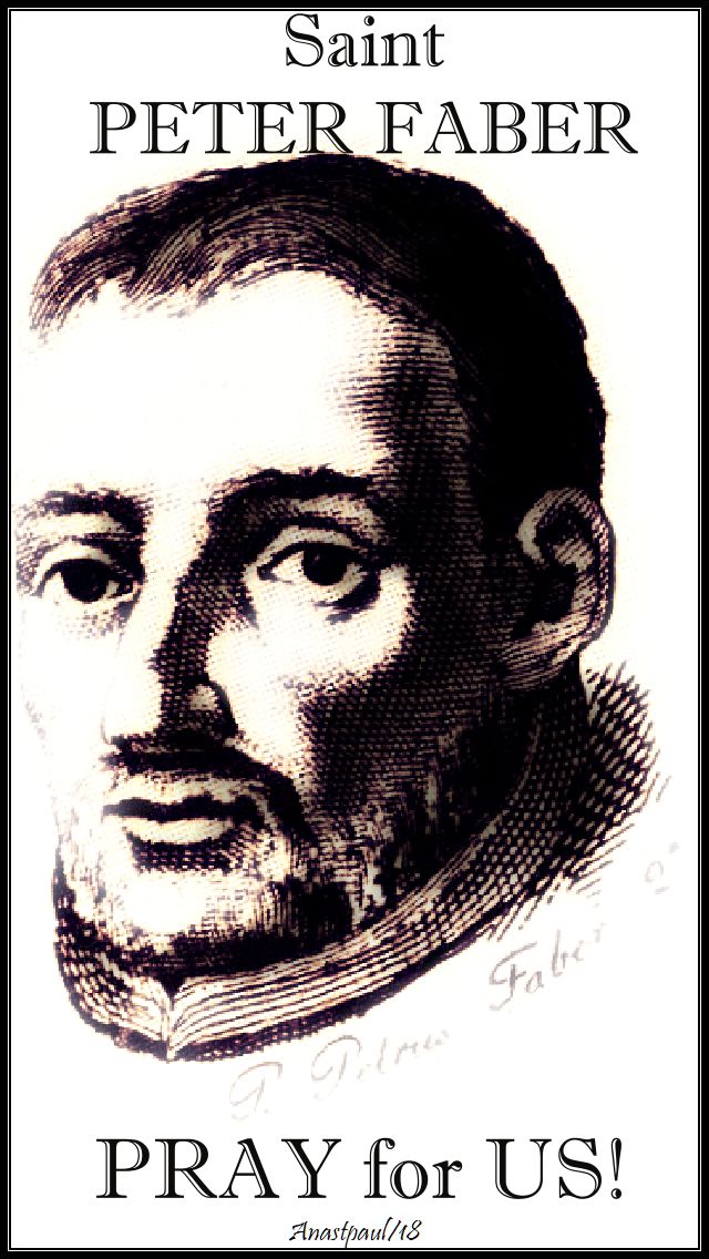 st peter faber pray for us - no 2 - 2 aug 2018