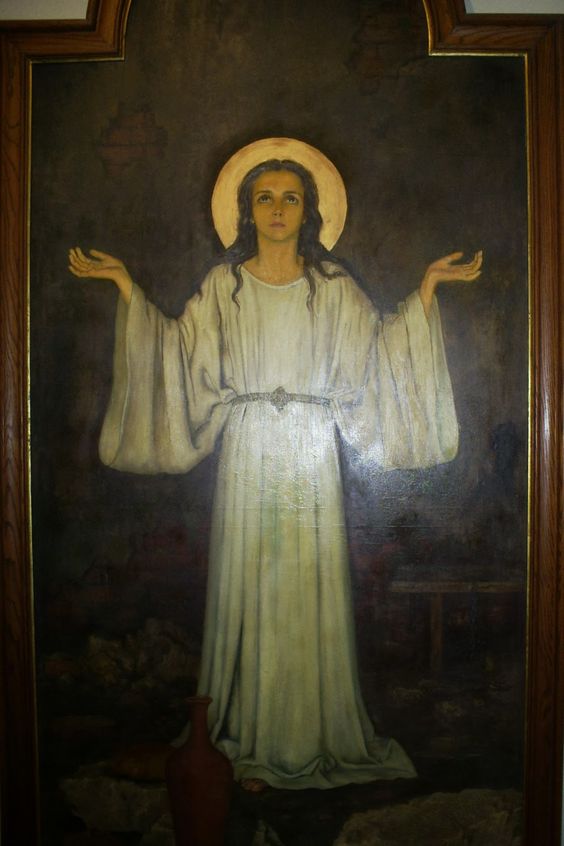 st philomena Masa Feszty (Hungarian, 1895–1979)