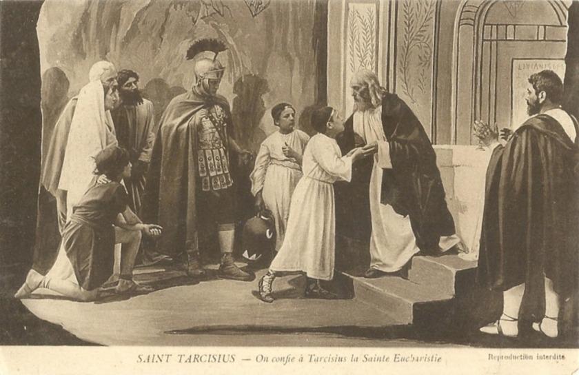 st tarcisius martyr of the eucharist