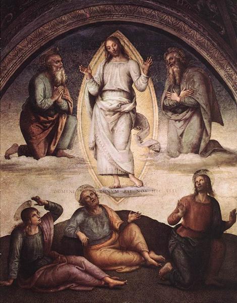 the-transfiguration.Pietro Perugino
