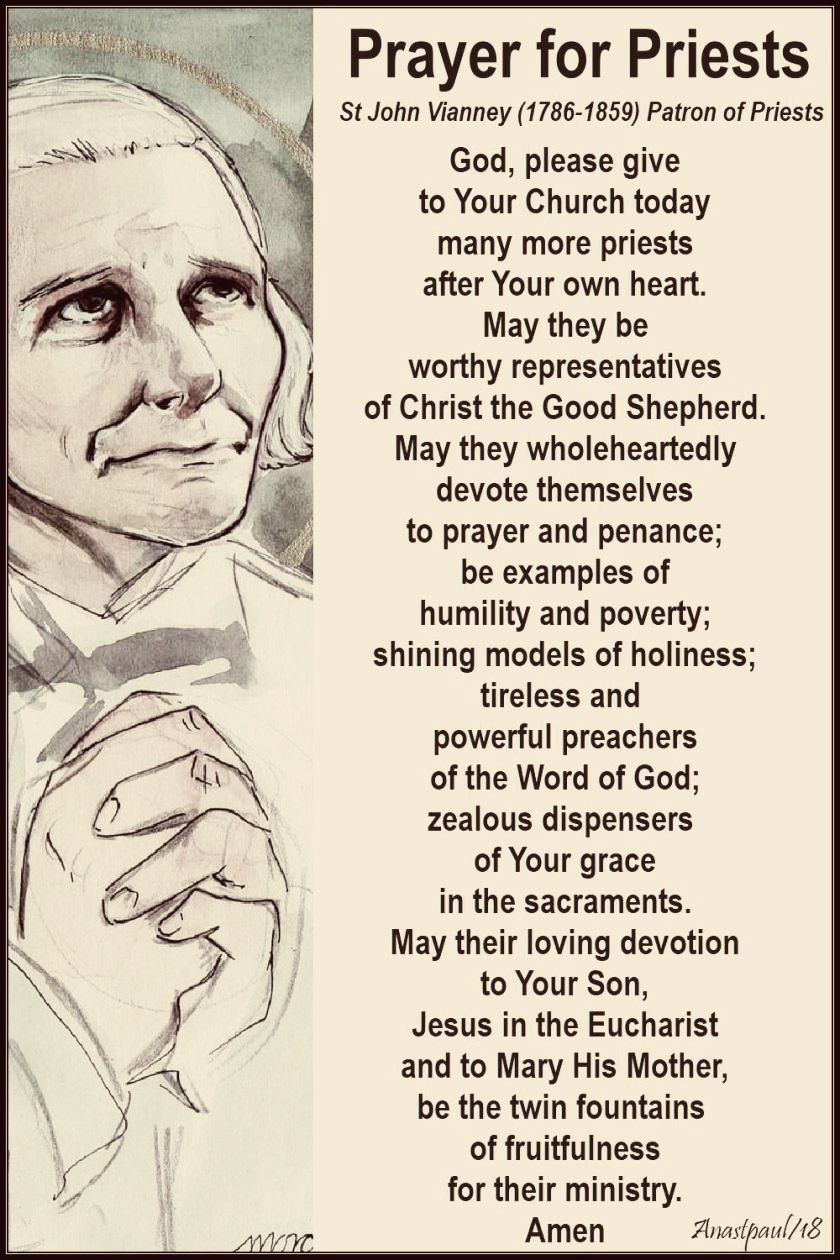 prayer-for-priests-by-st-john-vianney-no-3-18-july-2018-no 2. recoloured 2 sept 2018