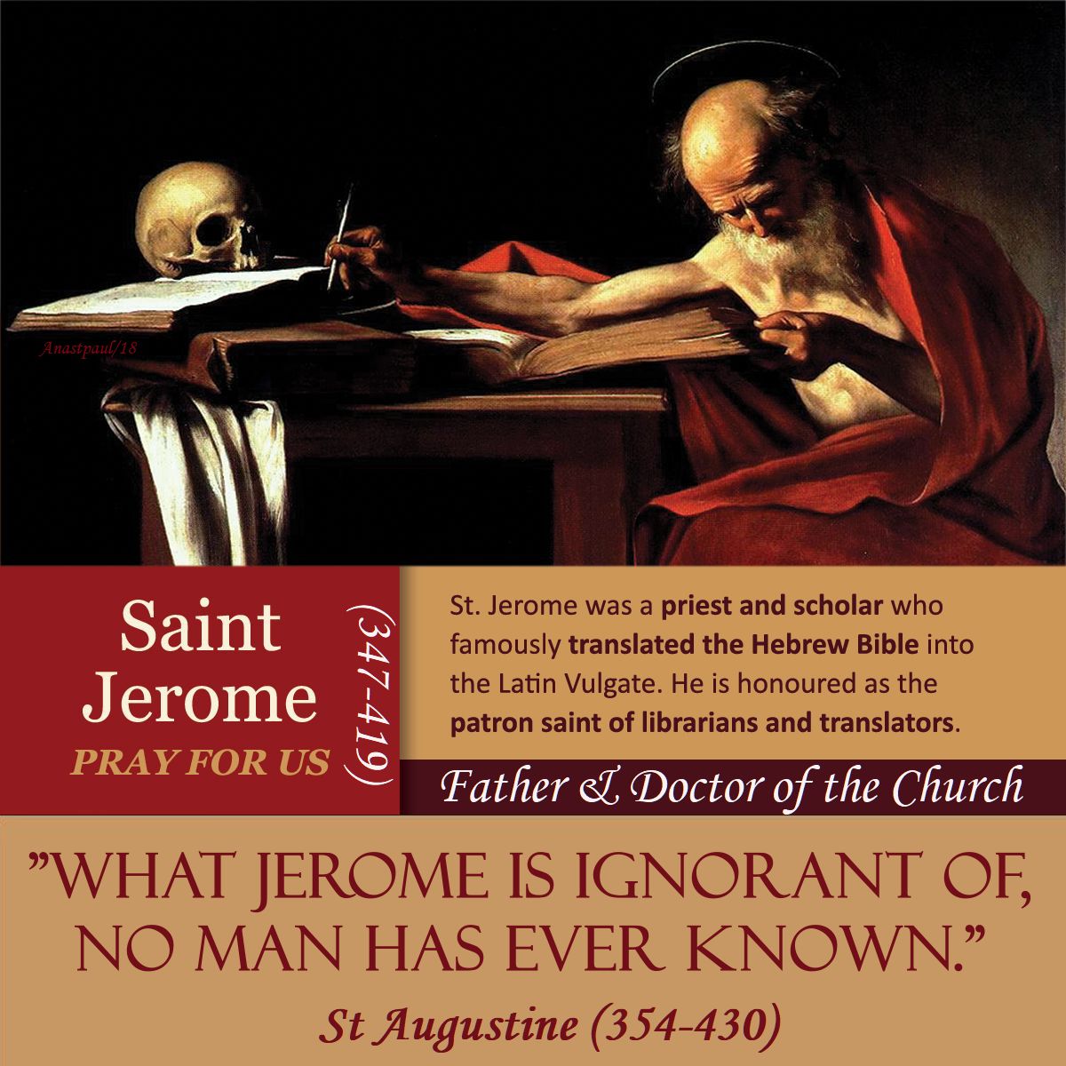 st jerome info - MY EDIT- 30 sept 2018