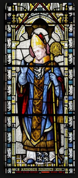 st ninian apostle to the pics - glass