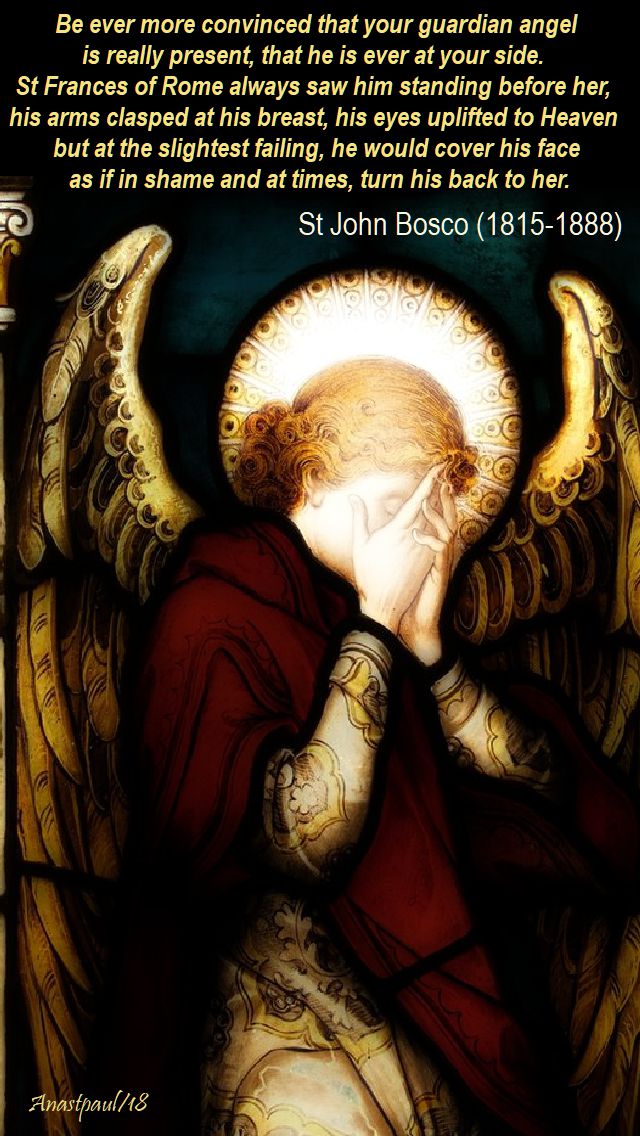 be ever more convinced - st john bosco - 2 oct 2018