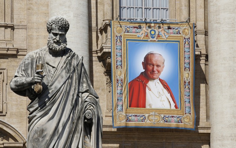canonisation st john paul