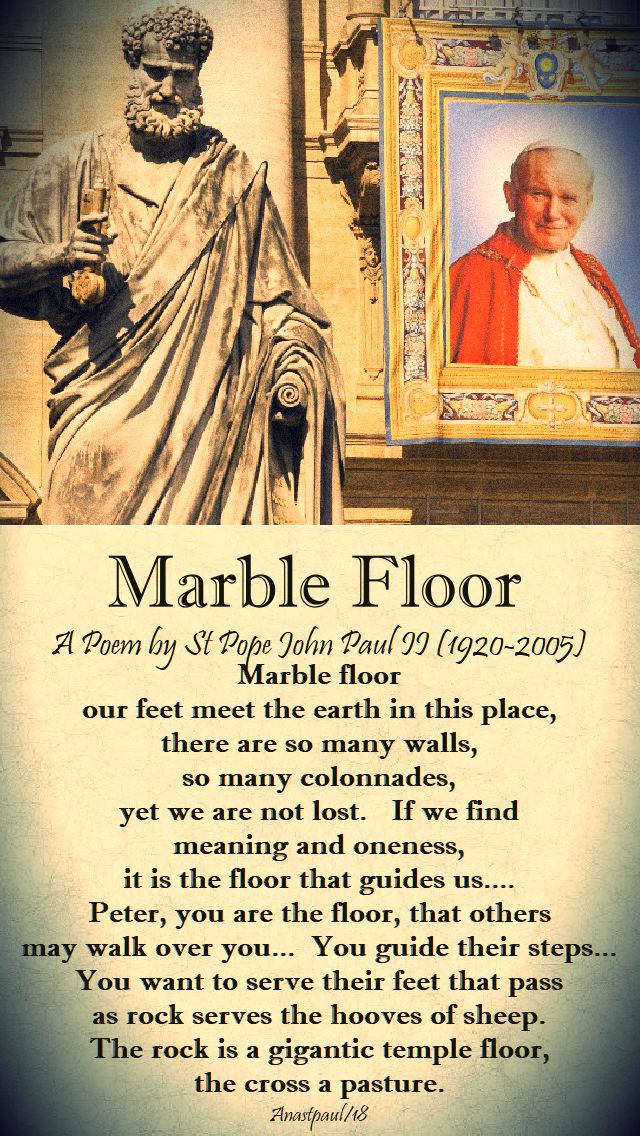 marble floor by st john paul - 22 oct 2018