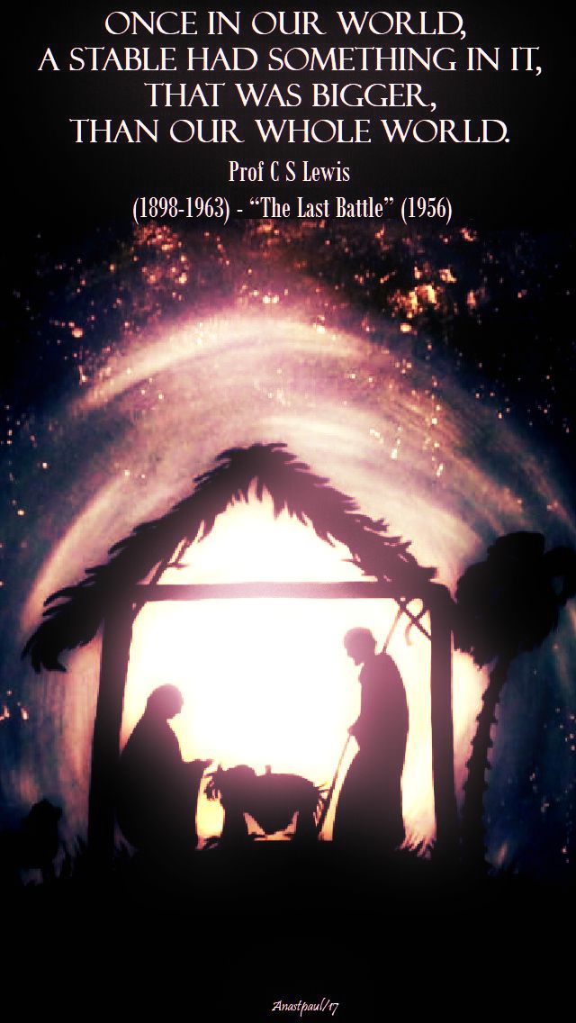 once-in-our-world-c-s-lewis-24-dec-2017 - no 2