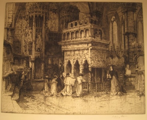 Painting of St Edward_s Tomb