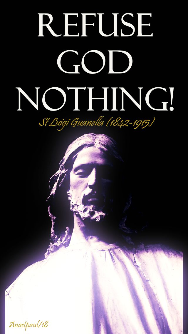 reguse god nothing - st luigi guanella - 24 oct 2018