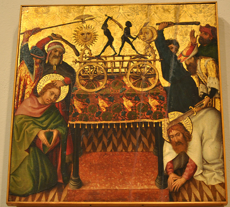 Scuola Renana, The Martyrdoms of Saints Simon and Jude, 15th cen